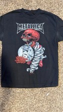 Metallica St. Anger Tour 2004 Reprint T-Shirt Pushead Art Madly In Anger S-4XL picture