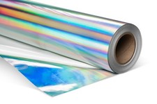6.0mil Rainbow Holographic Neo Chrome Vinyl Film Long Lasting For Stickers Decal picture