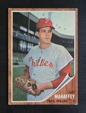 1962 Topps #550 Art Mahaffey (High #) - Philadelphia Philles - VGEX picture