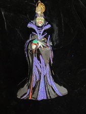 RARE Christopher Radko Disney Sleeping Beauty MALEFICENT Ornament 00-DIS-46 picture