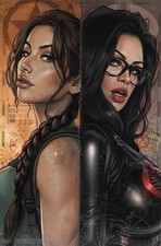 Gi Joe Tomb Raider #1 Cedric Poulat 2026 NYCC Matte Foil Ltd To 500 Presale 🔥 picture