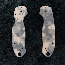 Spyderco Para 3 Scales ~ Authentic Digi G-10 stock  C223GPCMO (No Knife) picture