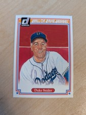 2004 Donruss Diamond Kings Duke Snider #/1000 Hall of Fame Heroes Dodgers picture