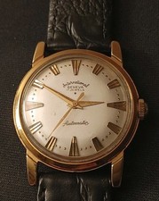 International Geneve Automatic Gold Plated Watch With AS Schilds Movement picture