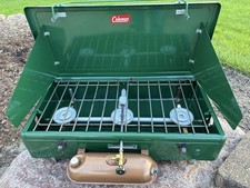 Coleman 426B 3-Burner Gas Camp Stove w/ Copper Fuel Tank picture