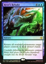 River's Rebuke Foil x1 Ixalan #71 MTG Magic the Gathering Blue Sorcery Card picture