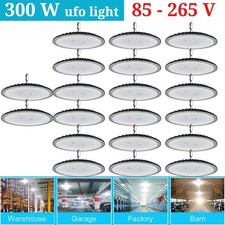 20Pcs 300W UFO Led High Bay Light Industrial Warehouse Garage Commercial Light picture