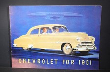 Very Nice Original 1951 Chevrolet Brochure 14 Pages Measures 11 ½ 