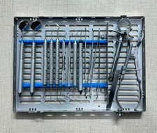 Hu-Friedy 14-Pc Endodontic Dental Instrument Set w/ Large Sterilization Cassette picture