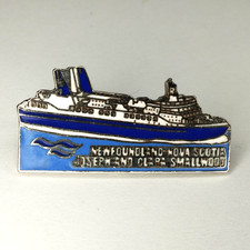 Joseph And Clara Smallwood Ferry Pin - Marine Atlantic Newfoundland Nova Scotia picture