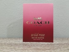 NEW WOMANS COACH NEW YORK WILD ROSE EAU DE PARFUM SPRAY 2 ML / 0.06 FL OZ SAMPLE picture