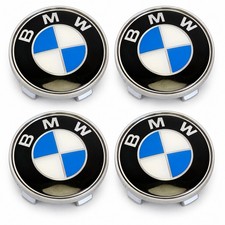 4 Wheel Center Cap & Emblems FOR BMW OEM # 36136783536 68 mm 2.7