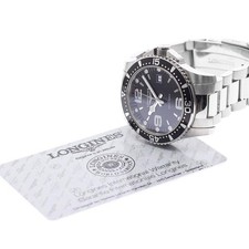 LONGINES HYDROCONQUEST L3.640.4 39mm SS Black #C25655 picture
