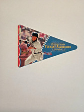 2001 Fleer Genuine Pennant Aggression Chipper Jones picture