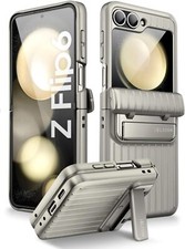 i-Blason For Galaxy Z Flip6 2024 Case +Screen/Stand Auto-Rotate Hinge Protection picture