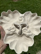 RARE Vintage Arnel’s Mushroom Relish Tray**Bisque Only** picture