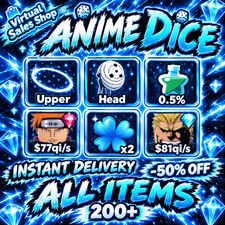Anime Dice - All Items 🟢ROBLOX🟢 Cheapest Rate On Ebay picture