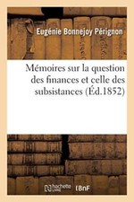 Memoires sur la question des finances et celle des subsistances                 picture