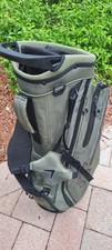 Golf stand bag CALLAWAY CHEV 4 Div Black camucamouflage green shoulder strap rai picture