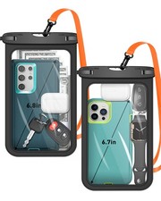 Large Waterproof Phone Pouch Case Cover Underwater Floating Phone Dry Bag Lot picture