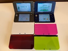 Nintendo New 3DS XL LL Console Charger Stylus 64GB SD English US Seller picture