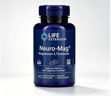 Life Extension Neuro‑Mag Magtein Magnesium L‑Threonate 90 Vegetarian Capsules picture