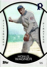 2010 Topps #PC10 Honus Wagner Legends Platinum Chrome picture