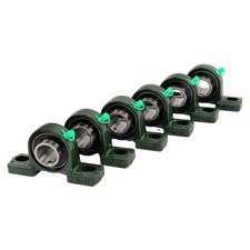 6pcs UCP205-16 Pillow Block Bearing With 1