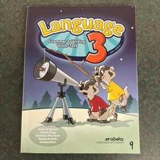 Abeka Language 3 Work Text, 5th Edition (2018) 3rd Grade picture