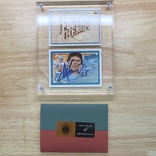 Dan Marino UDA Signed Football Heroes 2-Card Set COA Miami Dolphins picture