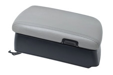 2000-2003 Mitsubishi Diamante Center Console Gray Leather Armrest Cup Holder OEM picture