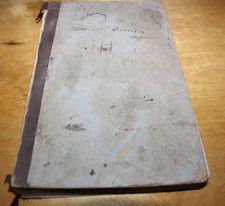 Antique 1855 Book Laws of the State of Indiana As Is picture