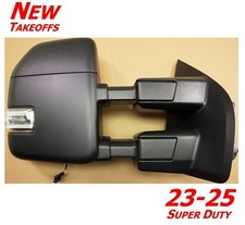 23-27 SUPER DUTY Towing Mirror PC3B17682CC Passenger-Side Door Heated Glass OEM picture