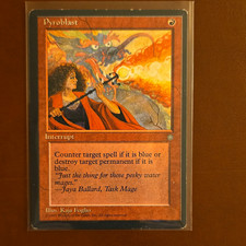 Pyroblast Ice Age MTG LP picture