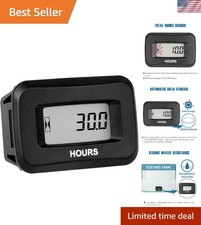 Digital Hour Counter, LCD Display picture