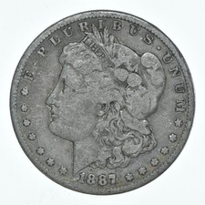 VG/F 1887-S Morgan Silver Dollar (1 coin) picture