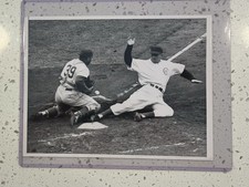 1953 Original Press Photo w Roy Campanella Dropping Ball At Home picture