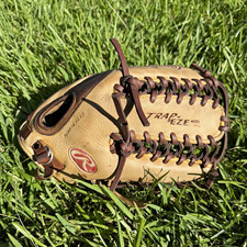 Restored Rawlings Trap-Eze Gold Glove Elite RBG36 12.75 Right Hand Throw picture