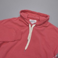 Outerknown Second Spin Slouchy Hoodie Cranberry Organic Cotton Women’s Size S picture