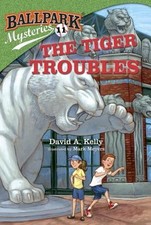 Ballpark Mysteries #11: The Tiger Troubles (A Stepping Stone Book(TM)) by Kelly picture