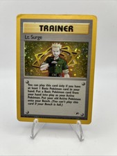 Lt. Surge (17) [G1 - 017/132] Holo Rare Gym Heroes EN HP picture
