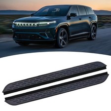 2PCS Aluminum Step Bars 2022-2026 Jeep Grand Cherokee 2-Row Side Steps picture