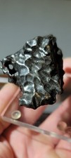 sikhote alin iron meteorite With Natural Burn Hole 80.9 Gr picture