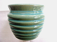 Vintage McCOY RUSTIC FLOWER POT BEEHIVE PLANTER 4.25