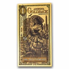1 Arizona Goldback - Aurum Gold Foil Note (24k) picture