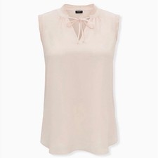 Torrid Women's Pink and Cream Blouse picture