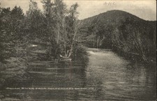 BC Squam River Holderness Bridge The Albertype Co. c1900s-10s Vintage Postcard picture