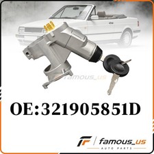 Ignition Lock Cylinder & Housing & Switch Set For VW Cabriolet Jetta Golf US picture