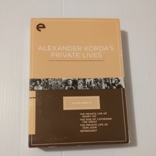 Alexander Korda's Private Lives: Criterion Eclipse Series 16: 4-Disc DVD Box Set picture