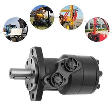 BMR 200 Hydraulic Motor Orbital Displacement 200CC Shaft 25mm Black G1/2'' picture